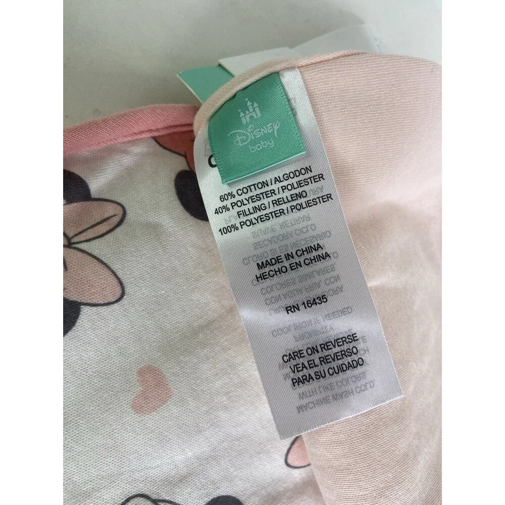 Disney Baby Minnie Mouse Burp Cloths Drool 3 Pack Infant NEW
